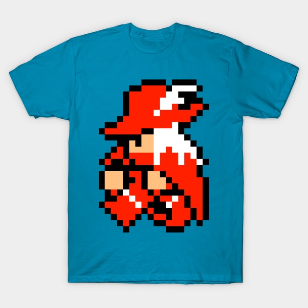 Red Spell Caster T-Shirt by winsarcade